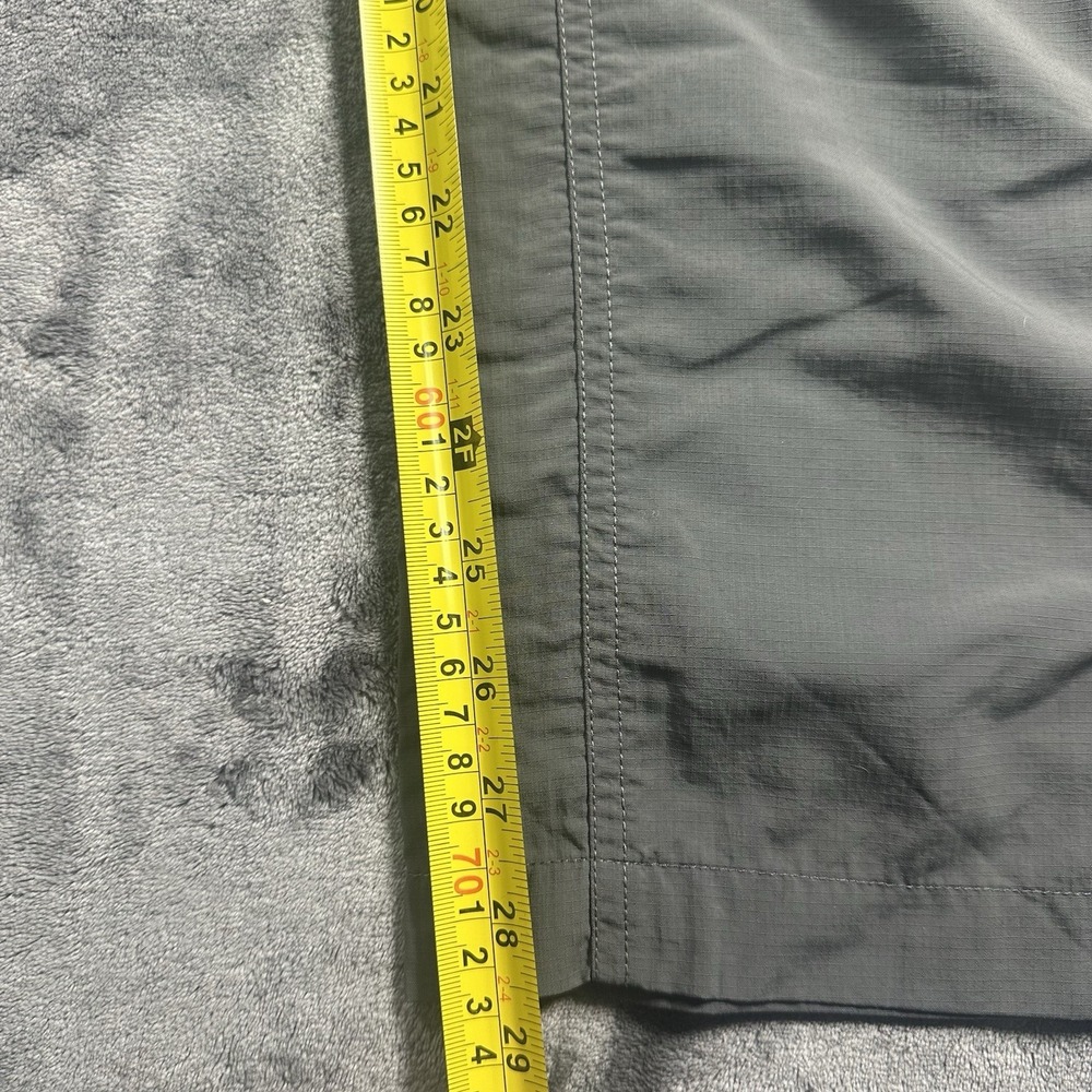 Columbia Omnishade Lightweight Men's Khaki Pants Size 44x32 Belted Pockets - Picture 9 of 12